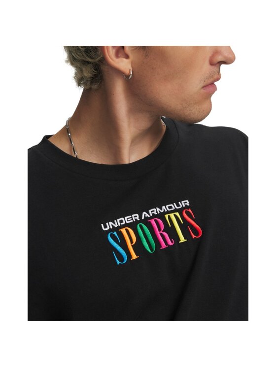 Under Armour Under Armour T-Shirt 6009268 Czarny Oversize