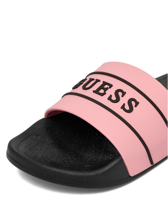 Guess Guess Klapki CEOWB-K250041(DZ) Różowy jasny