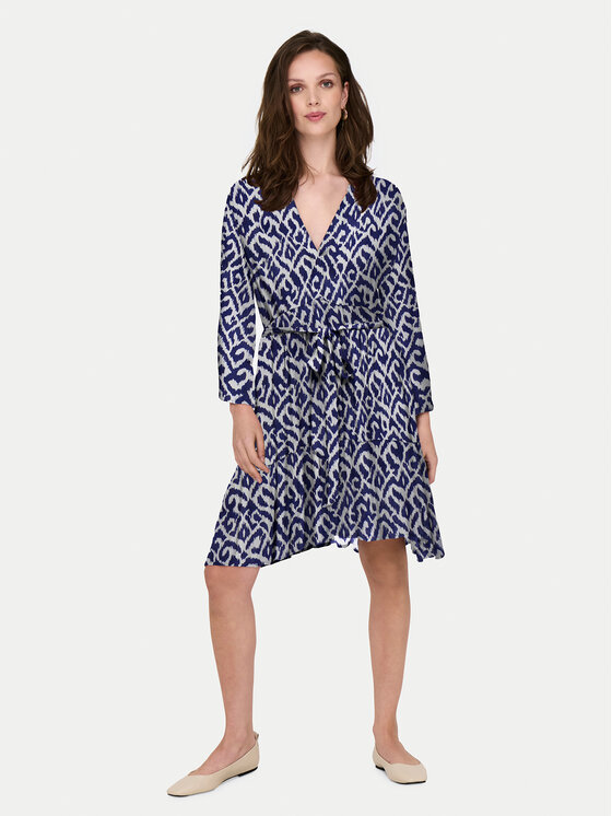 ONLY ONLY Rochie de zi Clemmentine 15320417 Albastru Regular Fit