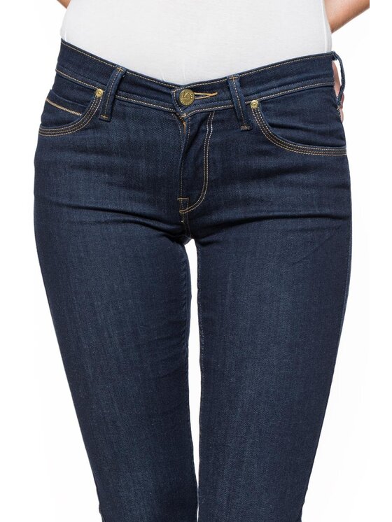 Lee Lee Jeansy JADE Niebieski Slim Fit