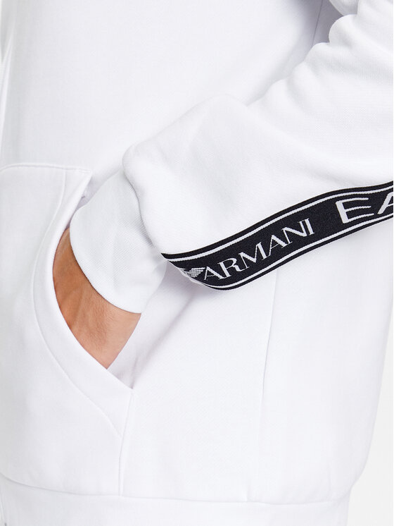 EA7 Emporio Armani EA7 Emporio Armani Felpa 6RPM81 PJ07Z 1100 Bianco Regular Fit