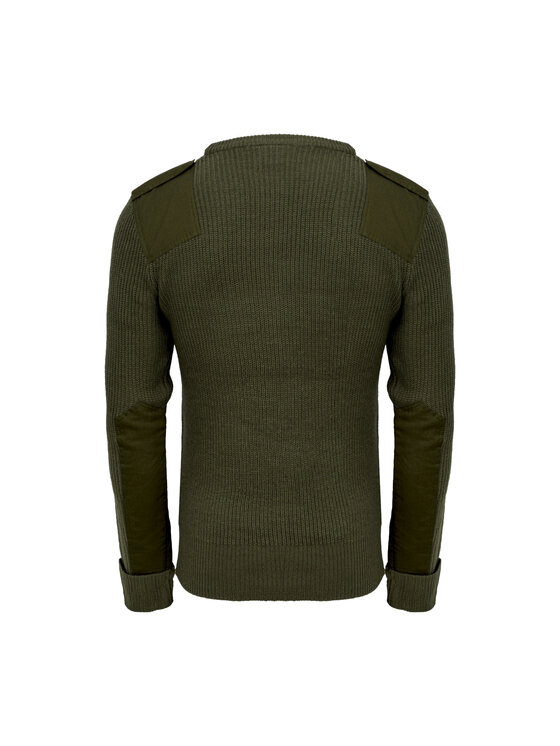 Brandit Brandit Sweter 5018.1.XXL Zielony Regular Fit