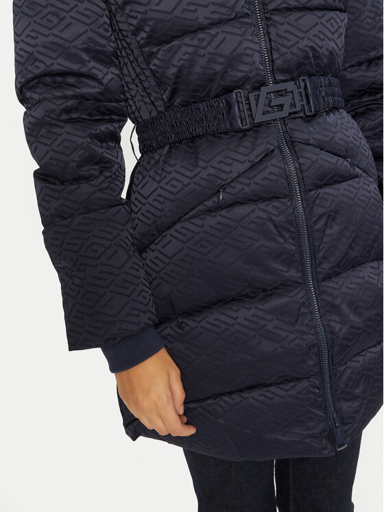 Guess Guess Зимно яке Seline W4BL58 WGL72 Тъмносин Regular Fit