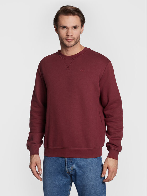 Regular Sweatshirt 2122820 Rot Fit s.Oliver