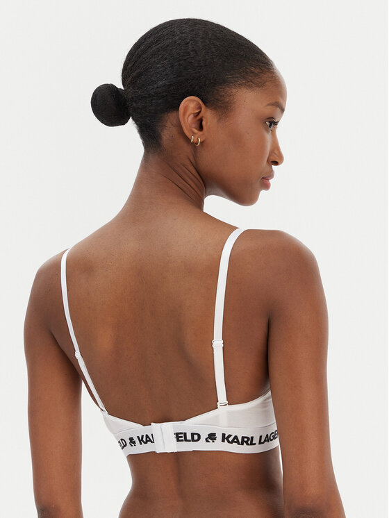 KARL LAGERFELD KARL LAGERFELD Σουτιέν Bralette A1W47006 Λευκό