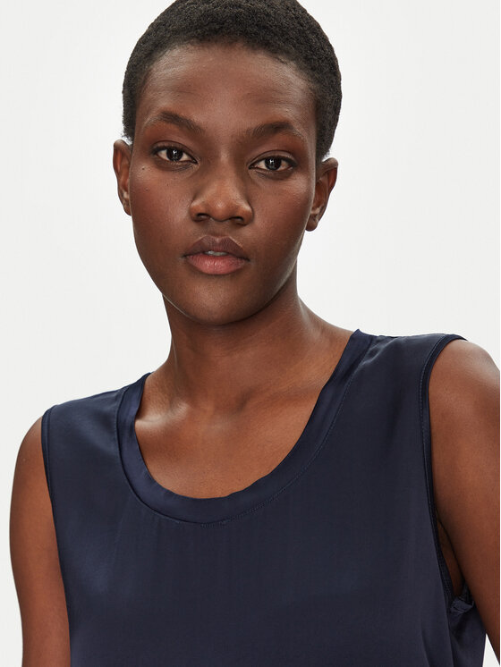 ViCOLO ViCOLO Bluza TD0006 Mornarsko modra Relaxed Fit