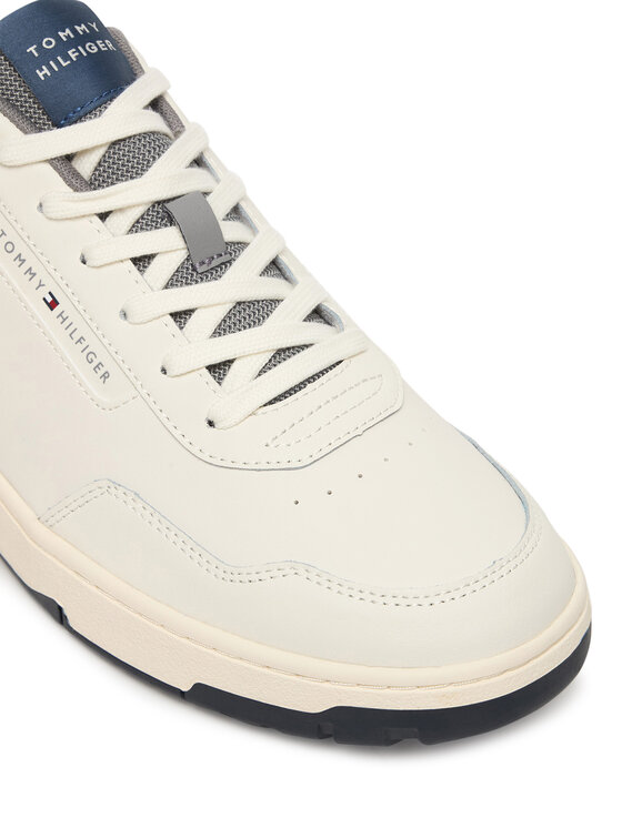 Tommy Hilfiger Tommy Hilfiger Sneakers Th Basket Core Lite Lth/Suede FM0FM05714 Alb