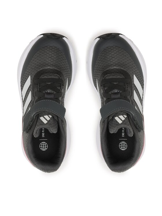 adidas Schuhe Running Runfalcon Strap Sport Grau Lace HP5873 Top Shoes 3.0 Elastic