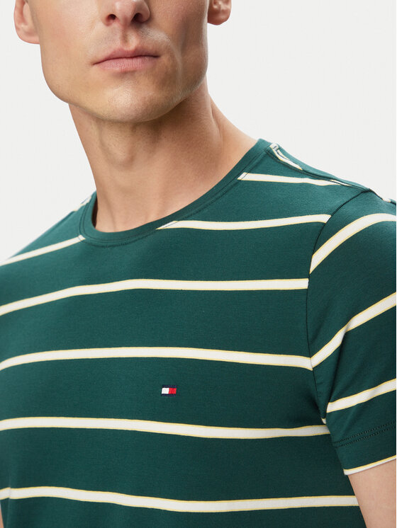 Tommy Hilfiger Tommy Hilfiger T-shirt MW0MW10800 Verde Regular Fit