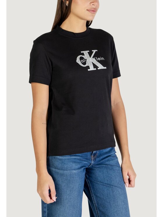 Calvin Klein Jeans Calvin Klein Jeans T-shirt LV047E819G Nero Casual Fit