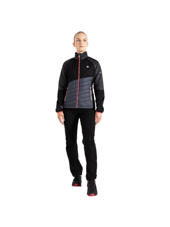 Dare2B Dare2B Płaszcz Lexan Czarny Long Fit