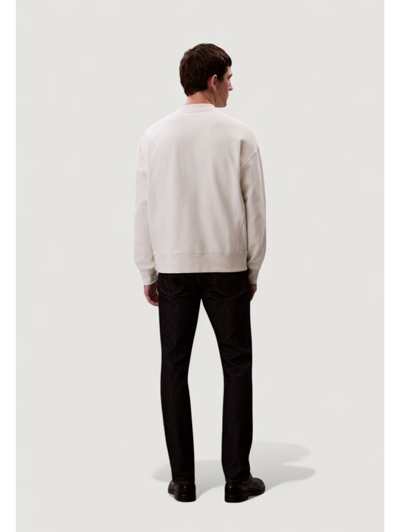 Calvin Klein Jeans Calvin Klein Jeans Felpa PREMIUM TERRY MONOGR Bianco Premium Fit