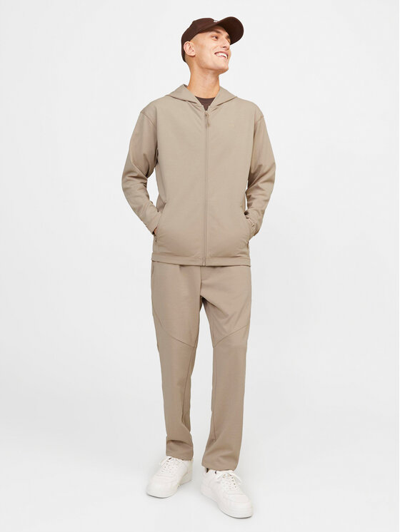 Jack&Jones Jack&Jones Spodnji del trenirke Will 12253727 Bež Slim Fit