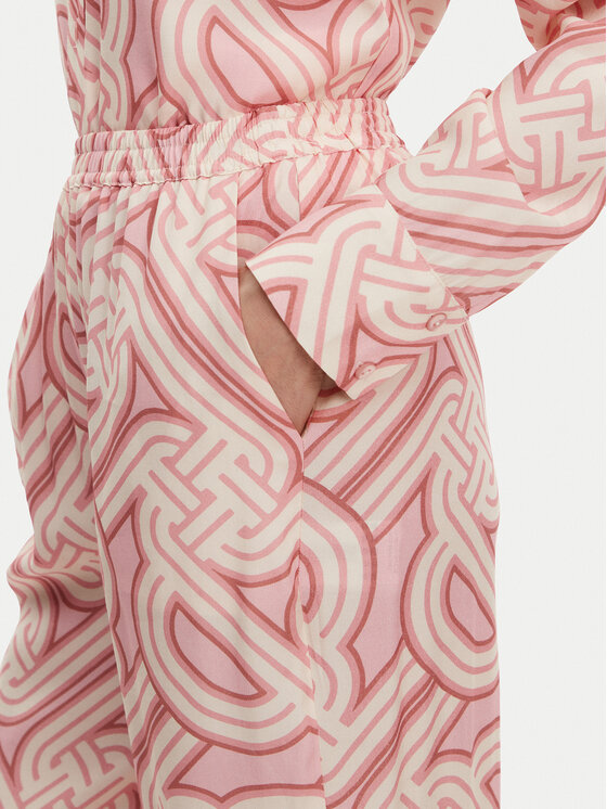 Silvian Heach Silvian Heach Hlače GPP25396PA Ružičasta Regular Fit