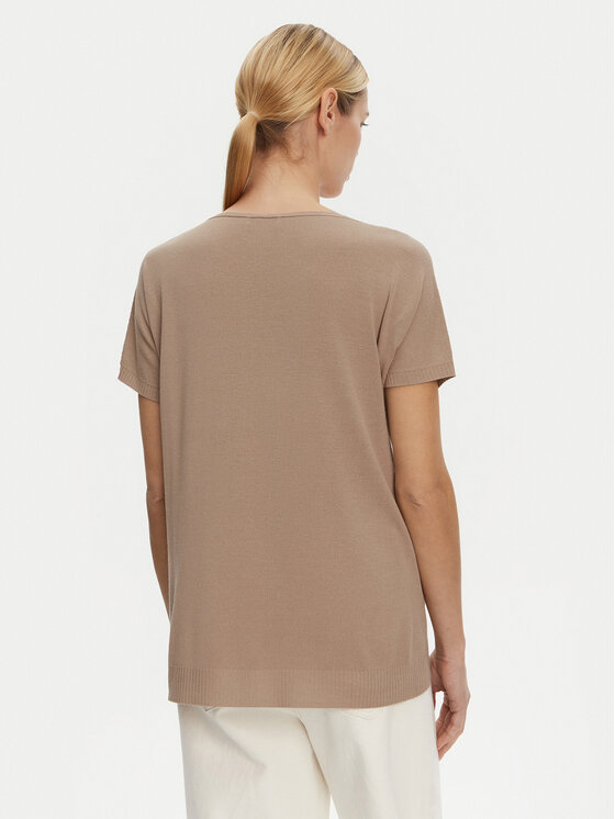 Kontatto Kontatto Bluse 3M0514C Braun Regular Fit