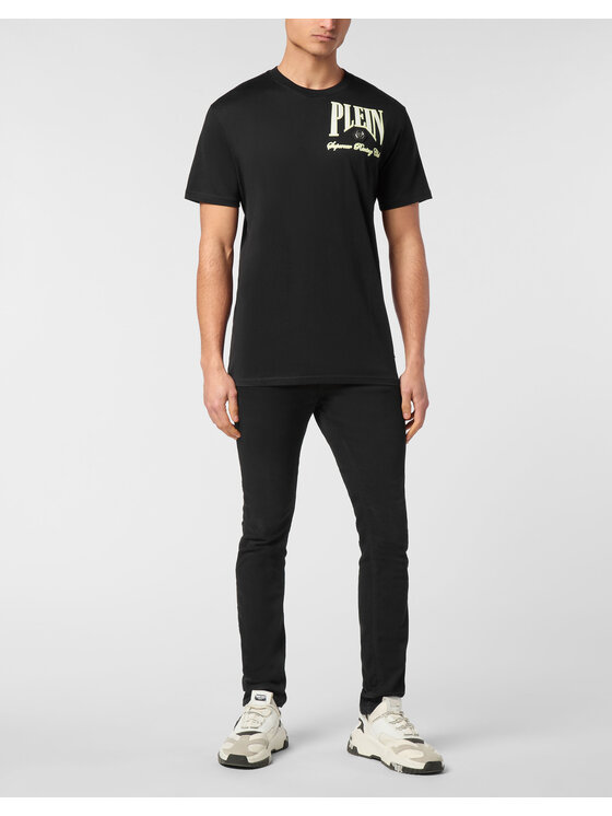 PHILIPP PLEIN PHILIPP PLEIN T-Shirt 24929 Czarny Regular Fit