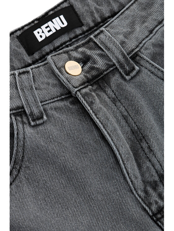 BENU BENU Jeans JEANSY PROSTE Grigio Regular Fit