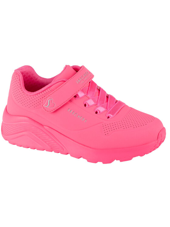 Sneakersy Skechers, Rozmiar 32, Różowe, Skechers Uno Lite