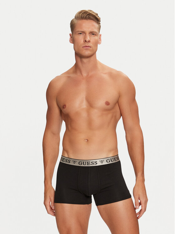 Guess Guess 2er-Set Boxershorts U4BG0B KCD31 Schwarz