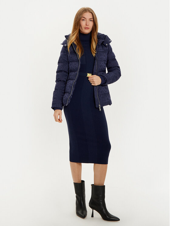 Elisabetta Franchi Elisabetta Franchi Übergangsjacke PI-70D-46E2-V300 Dunkelblau Regular Fit