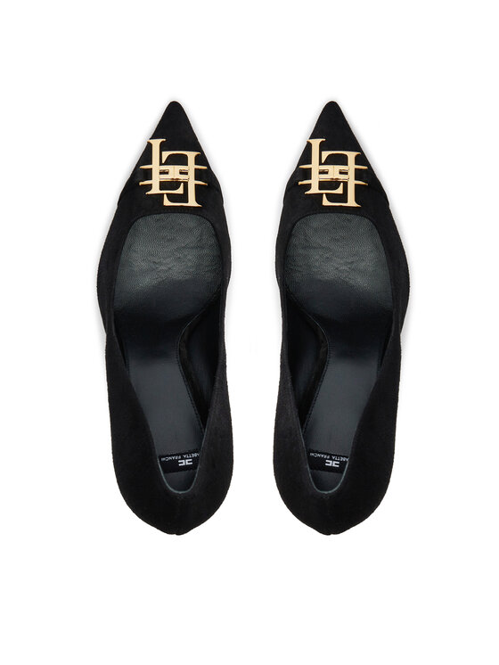 Elisabetta Franchi Elisabetta Franchi Čevlji z visoko peto SA-31B-46E2-V520 Črna
