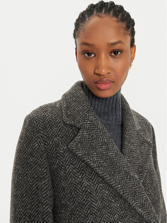 Weekend Max Mara Weekend Max Mara Cappotto di lana Corinto 2425016042 Grigio Regular Fit