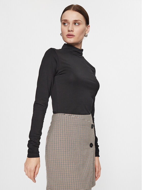 JDY JDY Гольф 15165633 Чорний Slim Fit