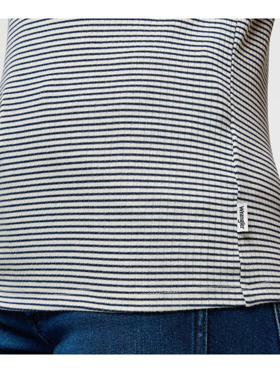 Wrangler Wrangler T-shirt 112370742 Blu Regular Fit