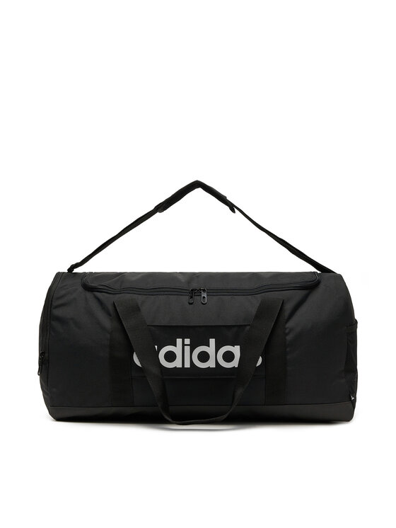 adidas adidas Pārnēsajamā soma Linear Duffel Medium JD9555 Melns