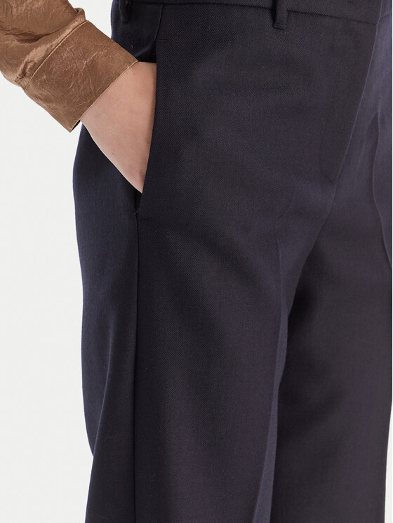 Marella Marella Pantaloni palazzo Renoir 2523136082 Blu scuro Wide Leg
