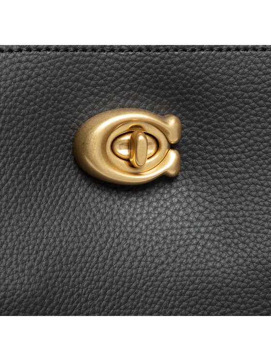 Coach Coach Τσάντα Plshd Pbbl Willow Sb C2621 Μαύρο