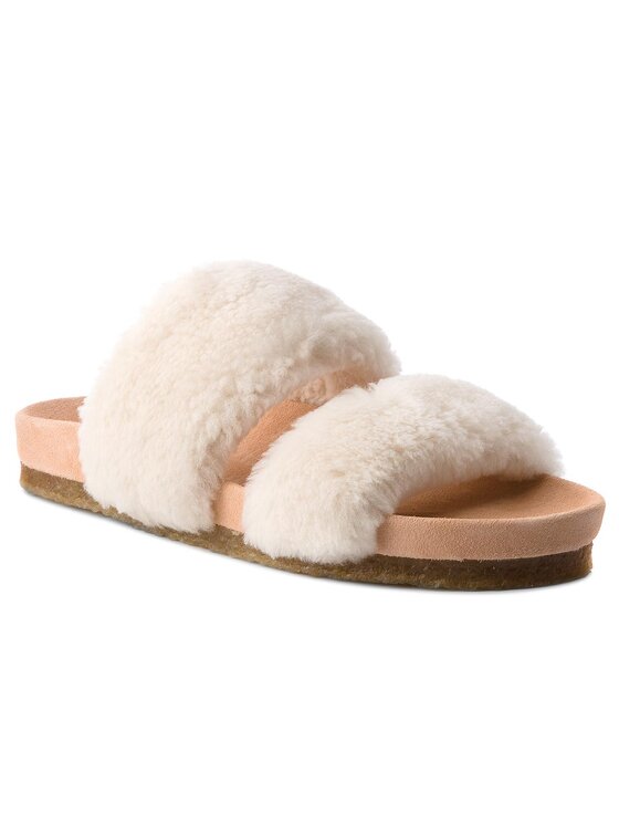 tory burch shearling slippers