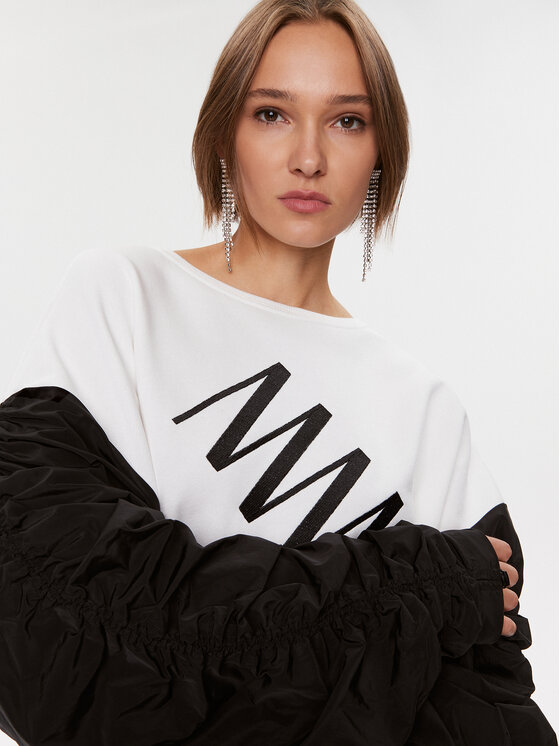 MMC Studio MMC Studio Felpa 3 Bianco Relaxed Fit