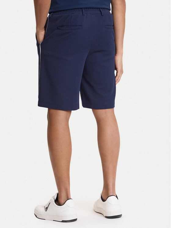 Guess Guess Športové kraťasy Z6GD11 K3210 Tmavomodrá Regular Fit