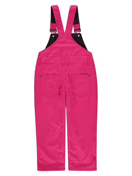 Kanz Kanz Ogrodniczki 1923712-2253 Czerwony Basic Fit