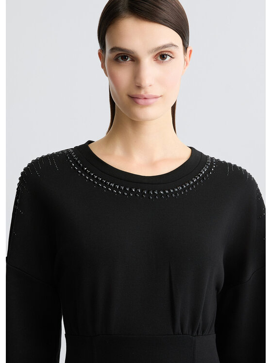 Liu Jo Liu Jo Sukienka codzienna TA5044F Czarny Regular Fit