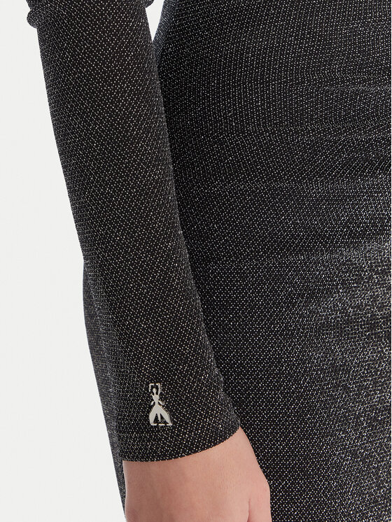 Patrizia Pepe Patrizia Pepe Cocktail obleka 2A2972/J340-K478 Črna Regular Fit