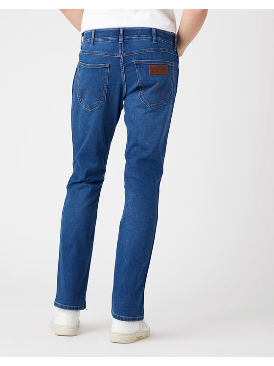 Wrangler Wrangler Jeansy GREENSBORO Niebieski Straight Fit