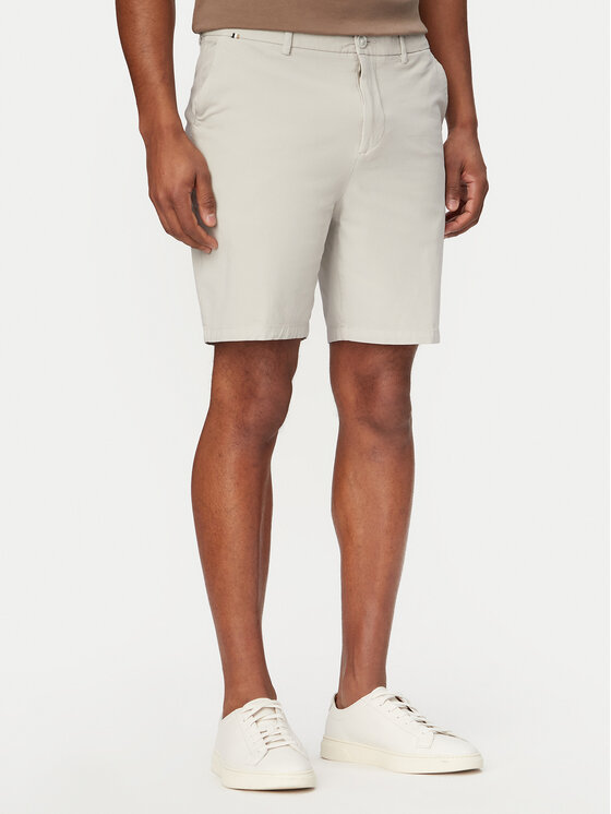 BOSS BOSS Šortky z materiálu H-Kane1 50555235 Krémová Modern Fit