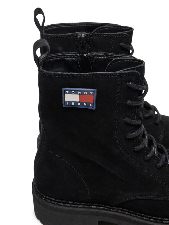 Tommy Jeans Tommy Jeans Botine Urban EN0EN02630 Negru