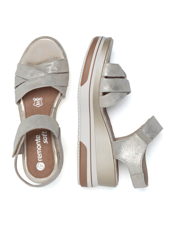 Remonte Remonte Sandalen D1P51-90 Goldfarben