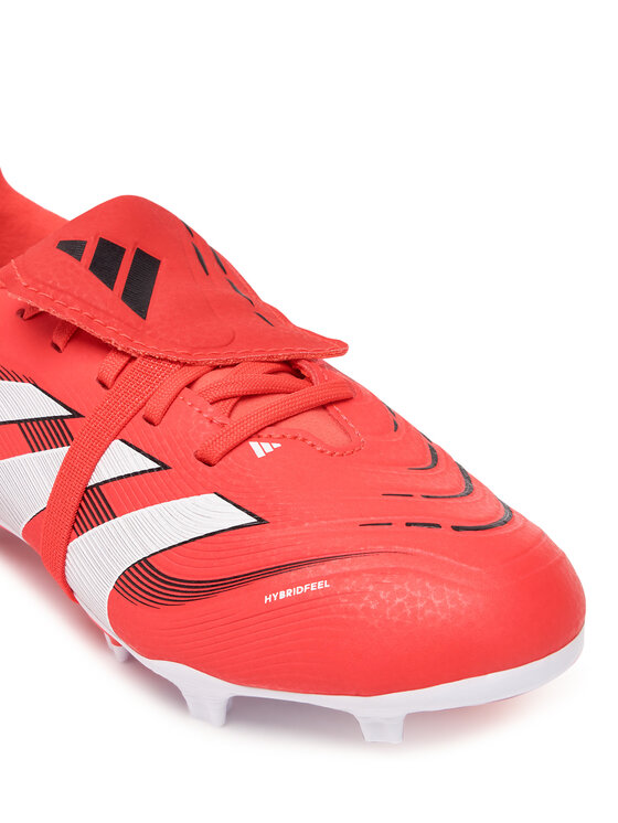 adidas adidas Čevlji za nagomet Predator League Fold-Over Tongue Firm Ground ID3830 Rdeča