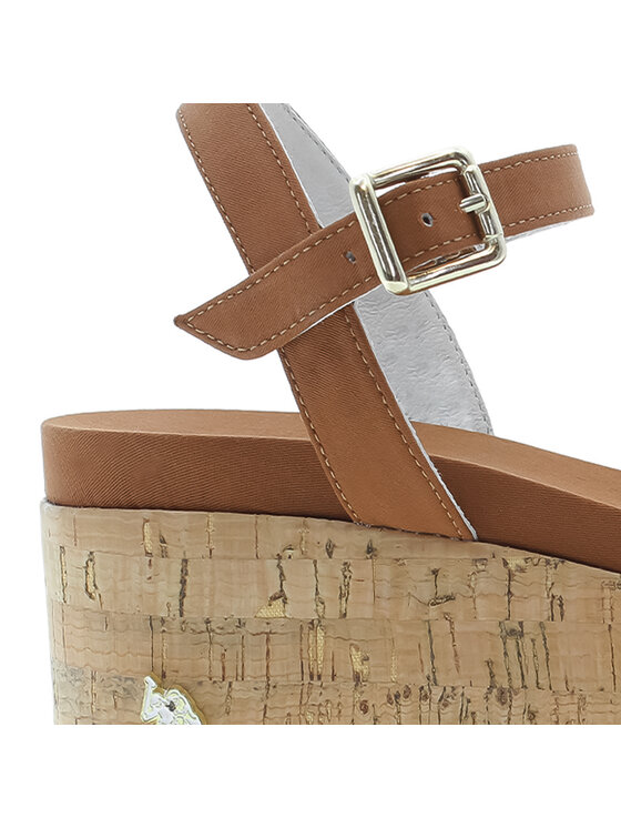 U.S. Polo Assn. U.S. Polo Assn. Sandali Loren LOREN002 Rjava