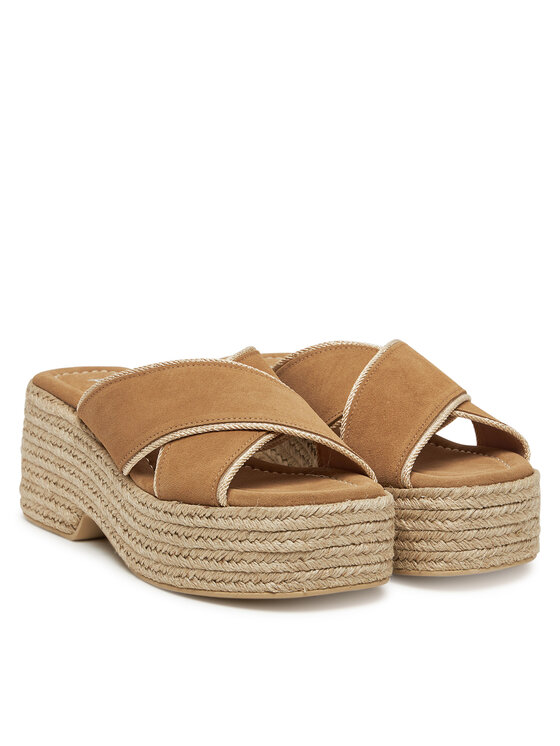 Pollini Pollini Espadryle SA28278I0MTF0122 Beżowy