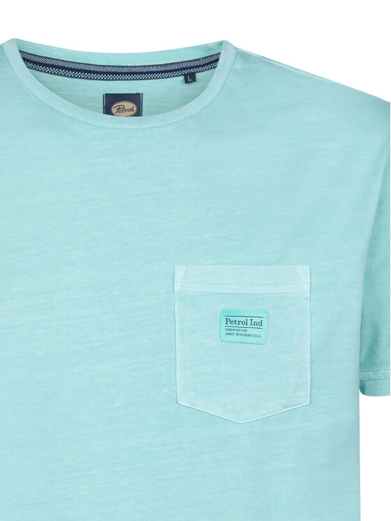 Petrol Industries Petrol Industries T-Shirt M-1050-TSR632 Modrá Regular Fit