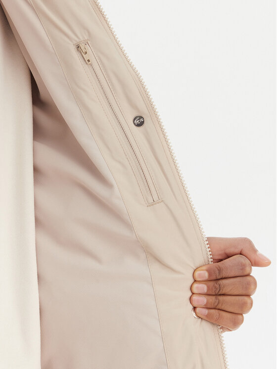 Lacoste Lacoste Zimné bundy BF2614 Béžová Regular Fit