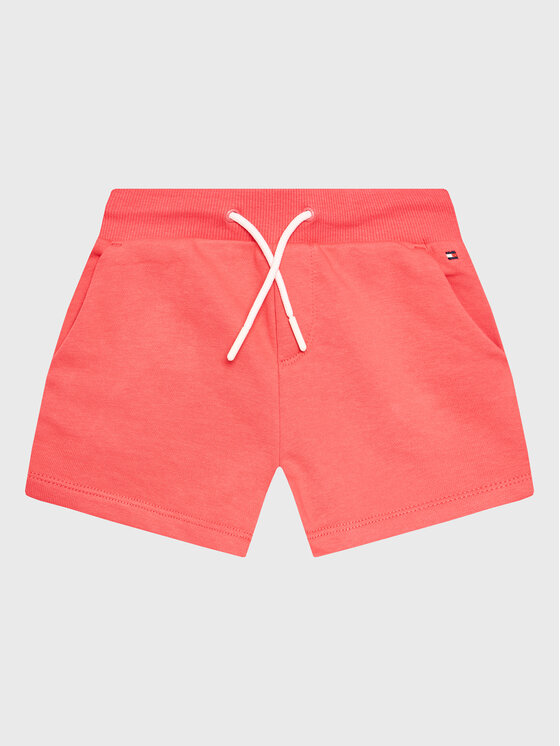 Tommy Hilfiger Tommy Hilfiger Súprava tričko a športové šortky KG0KG07281 D Ružová Regular Fit