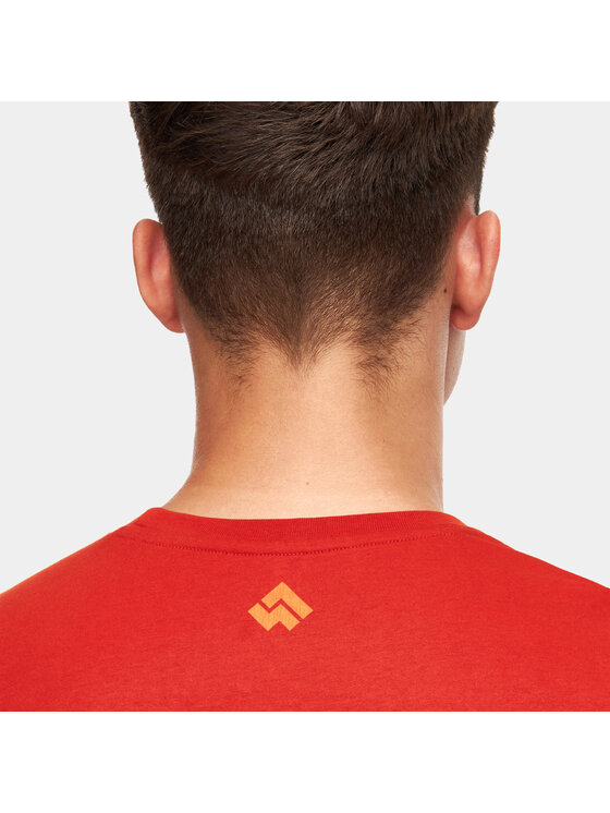 Alpinus Alpinus T-Shirt Patkhor Czerwony Regular Fit
