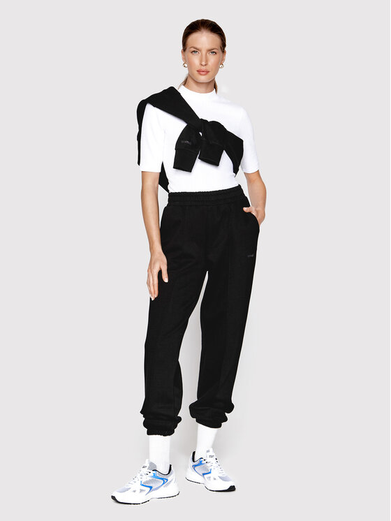 Sprandi Sprandi Pantaloni trening SP22-SPD504 Negru Regular Fit