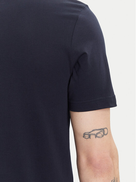 Tommy Hilfiger Tommy Hilfiger Marškinėliai Fathers Day MW0MW39356 Tamsiai mėlyna Regular Fit